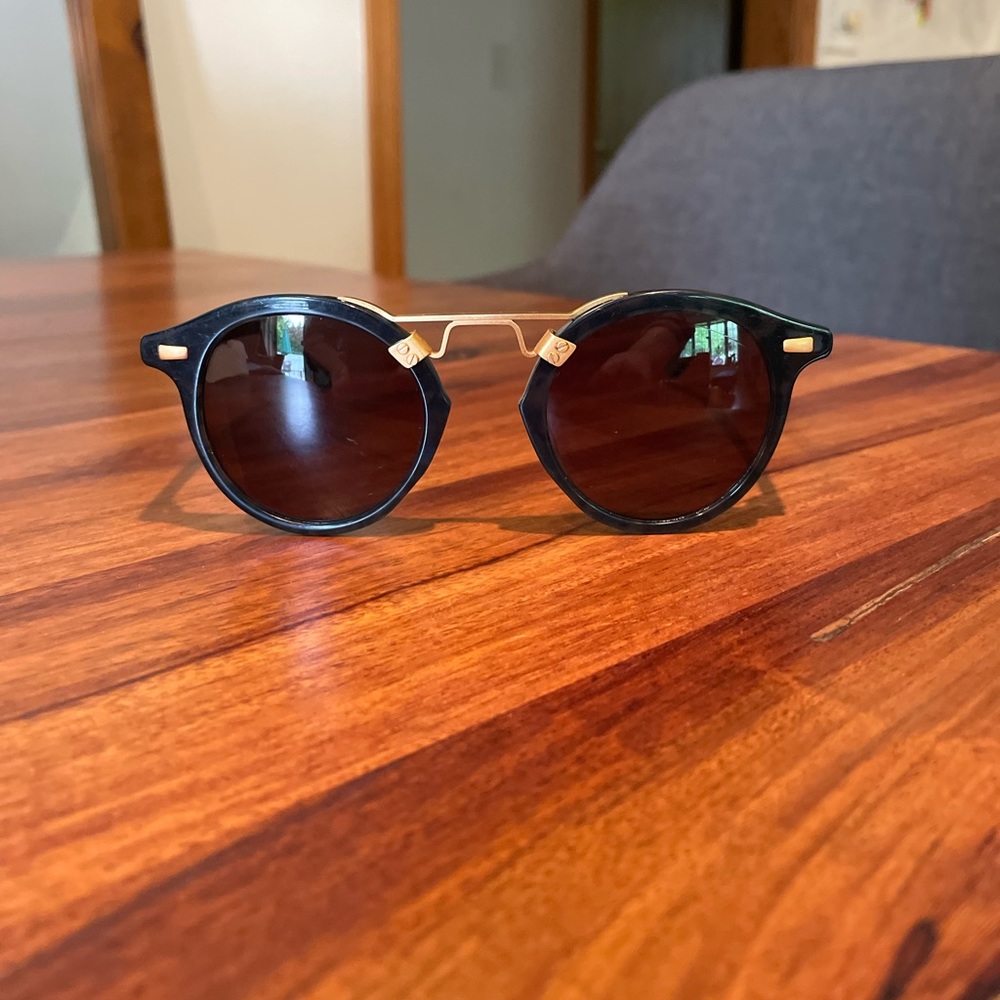 Krewe Grey Ivy St. Louis Polarized Sunglasses